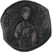 Time of Michael IV, Follis, 1034-1041, Constantinople, Bronzen, FR+, Sear:1825