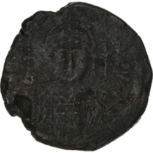 Justinian I, Follis, 527-565, Constantinople, Brązowy, VF(30-35), Sear:163