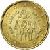 San Marino, 20 Euro Cent, 2002, Rome, Nordic gold, MS(63)