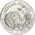 Somalia, 100 Shillings, Elephant, 2018, 1 Oz, Silber, UNZ