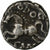 Sequani, Denier Q. DOCI/SAM F, ca. 60-40 BC, Plata, MBC, Delestrée:3245
