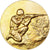 França, medalha, Prix de Tir Militaire, 1984, Bronze Dourado, Drago, AU(55-58)