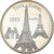 Francia, medaglia, Trésors du Patrimoine, Tour Eiffel, n.d., Rame-nichel, FDC