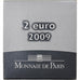 France, 2 Euro, 10 Years of E.M.U, Proof, 2009, MDP, Bi-Metallic, MS(65-70)