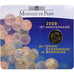 Francja, 2 Euro, 10 Years of EMU, Coin card, 2009, MDP, Bimetaliczny, MS(65-70)