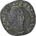 França, Henri III, Double Tournois, Uncertain date, Cobre, F(12-15)