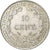 French Indo-China, 10 Centimes, 1937, Paris, Silver, MS(60-62)