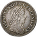 Francia, Louis XIII, 1/12 Ecu, 1643, Paris, Argento, BB, Gadoury:46