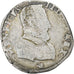 Francia, Henri II, Teston, 1555, La Rochelle, Argento, MB+, Gadoury:373a