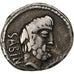 Titia, Denarius, 89 BC, Rome, Prata, VF(30-35), Crawford:344/2b