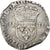 Francia, Henri IV, 1/4 Ecu, 1592, Bordeaux, Argento, MB+, Gadoury:597