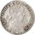 Francia, Louis XIV, 1/2 Écu à la mèche longue, 1654, Saint-Lô, Plata, BC+