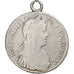 France, Louis XIV, Écu à la mèche longue, 1652, Paris, Argent, TB+