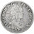 Francia, Louis XIV, 1/12 Ecu à la mèche courte, 1644, Paris, Plata, BC+