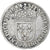 Francia, Louis XIV, 1/12 Ecu à la mèche courte, 1644, Paris, Plata, BC+