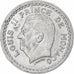 Monaco, Louis II, Franc, Undated (1943), Paris, Aluminum, AU(50-53)