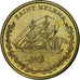 Saint Helena, 50 Euro Cent, Fantasy euro patterns, Essai-Trial, Proof, Brass