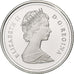 Canada, Elizabeth II, 25 Cents, 1989, Ottawa, BE, Nickel, FDC, KM:74