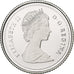 Canada, Elizabeth II, 10 Cents, 1989, Ottawa, Proof, Nickel, FDC, KM:77