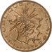Francja, 10 Francs, Mathieu, 1987, Pessac, Tranche B, Miedzionikiel Aluminium
