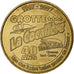 Frankreich, Tourist token, Grotte La Cocalière, 2007, MDP, Nordic gold, VZ+