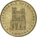 France, Tourist token, Cathédrale Notre-Dame d'Amiens, 2001, MDP, Nordic gold