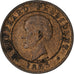 Haiti, Geffrard, 10 Centimes, 1863, Heaton, Miedź, EF(40-45), KM:40