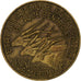 Camarões, 10 Francs, 1962, Monnaie de Paris, Alumínio-Bronze, EF(40-45), KM:11