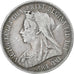 Reino Unido, Victoria, Shilling, 1896, London, Prata, VF(30-35), KM:780