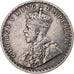 INDIA-BRITS, George V, Rupee, 1917, Bombay, Zilver, ZF, KM:524