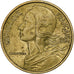 França, 5 Centimes, Marianne, 1972, Paris, Alumínio-Bronze, EF(40-45)