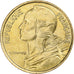 Frankreich, 5 Centimes, Marianne, 1992, Pessac, Aluminum-Bronze, SS+