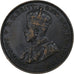 Jersey, George V, 1/12 Shilling, 1923, London, Bronze, SS, KM:13