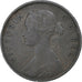 Canadá, Victoria, Cent, 1865, London, Bronze, VF(30-35), KM:1