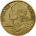 Francia, 5 Centimes, Marianne, 1975, Pessac, Aluminio - bronce, MBC