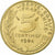 France, 5 Centimes, Marianne, 1984, Pessac, Aluminum-Bronze, AU(55-58)