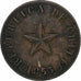 Chile, Centavo, 1853, Copper, EF(40-45), KM:127