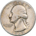 Estados Unidos, Quarter, Washington, 1939, Philadelphia, Plata, BC+, KM:164