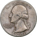 Verenigde Staten, Quarter, Washington, 1944, Philadelphia, Zilver, FR+, KM:164