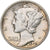 Vereinigte Staaten, Dime, Mercury, 1942, Philadelphia, Silber, SS, KM:140