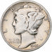 USA, Dime, Mercury, 1944, Philadelphia, Srebro, VF(30-35), KM:140