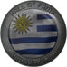 Brazilië, Token, Hall of Fame, Urugay, Stainless Steel, ZF