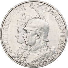 Alemanha, Kingdom of Prussia, Wilhelm II, 2 Mark, 1901, Berlin, Prata