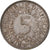 Niemcy, 5 Mark, 1963, Munich, Srebro, EF(40-45), KM:112