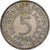 Niemcy, 5 Mark, 1966, Hambourg, Srebro, EF(40-45), KM:112