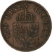 Alemania, Kingdom of Prussia, Wilhelm I, 3 Pfennig, 1867, Berlin, Cobre, MBC