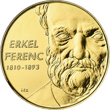 Hungary, 5000 Forint, Erkel Ferenc, 2010, Budapest, Proof, Gold, MS(65-70)