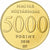 Ungarn, 5000 Forint, Erkel Ferenc, 2010, Budapest, PP, Gold, STGL, KM:822