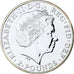 United Kingdom, Elizabeth II, 2 pounds, 1 Oz, 2011, Llantrisant, BU, Silver