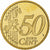 France, 50 Euro Cent, Proof, 2001, Monnaie de Paris, Nordic gold, MS(65-70)